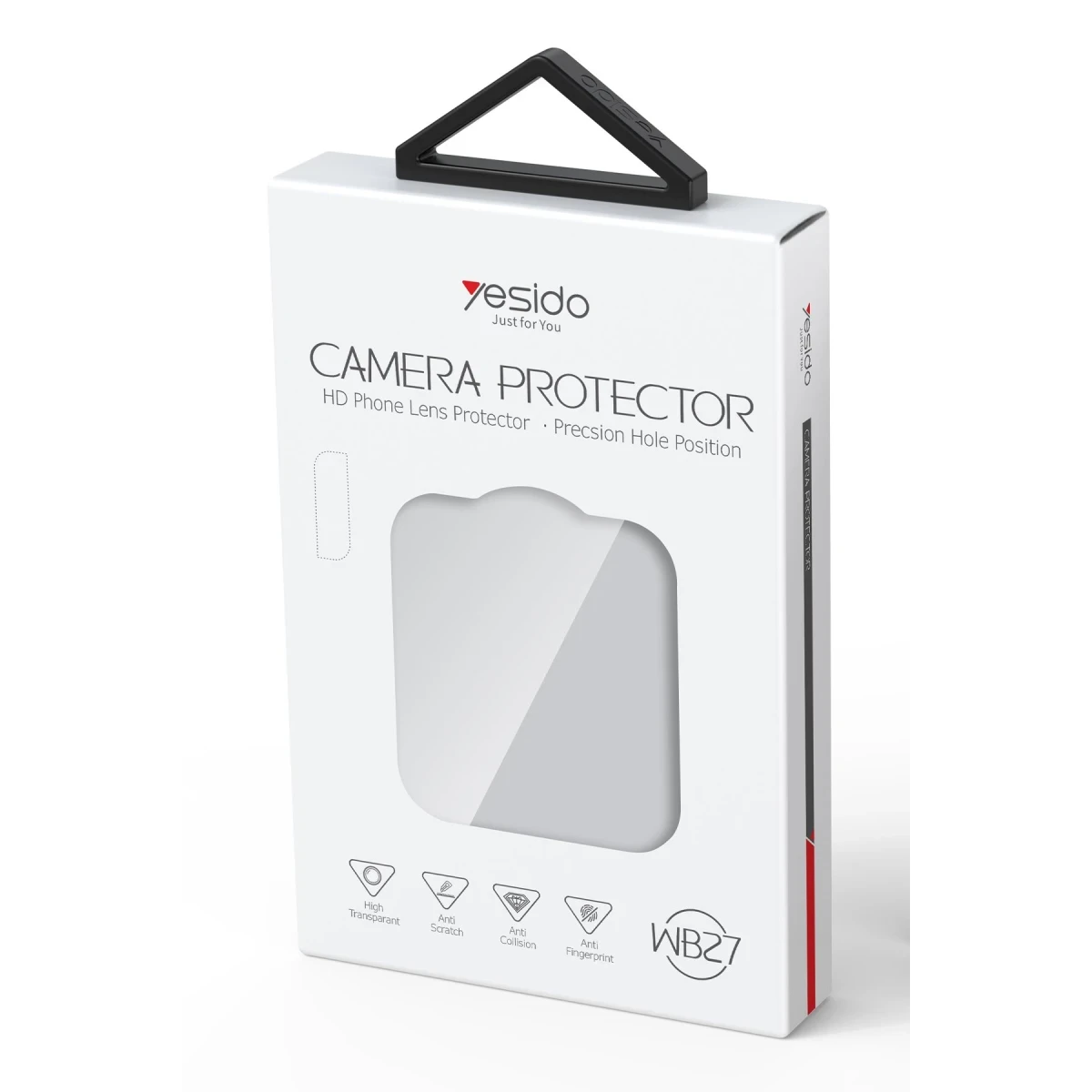 Yesido Apple iPhone 16 Pro WB27 Metal Kamera Lens - Gold