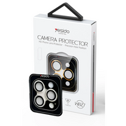 Yesido Apple iPhone 16 Pro WB27 Metal Kamera Lens - Gold