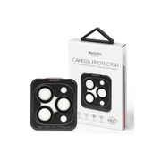 Yesido Apple iPhone 16 Pro WB27 Metal Kamera Lens - Siyah
