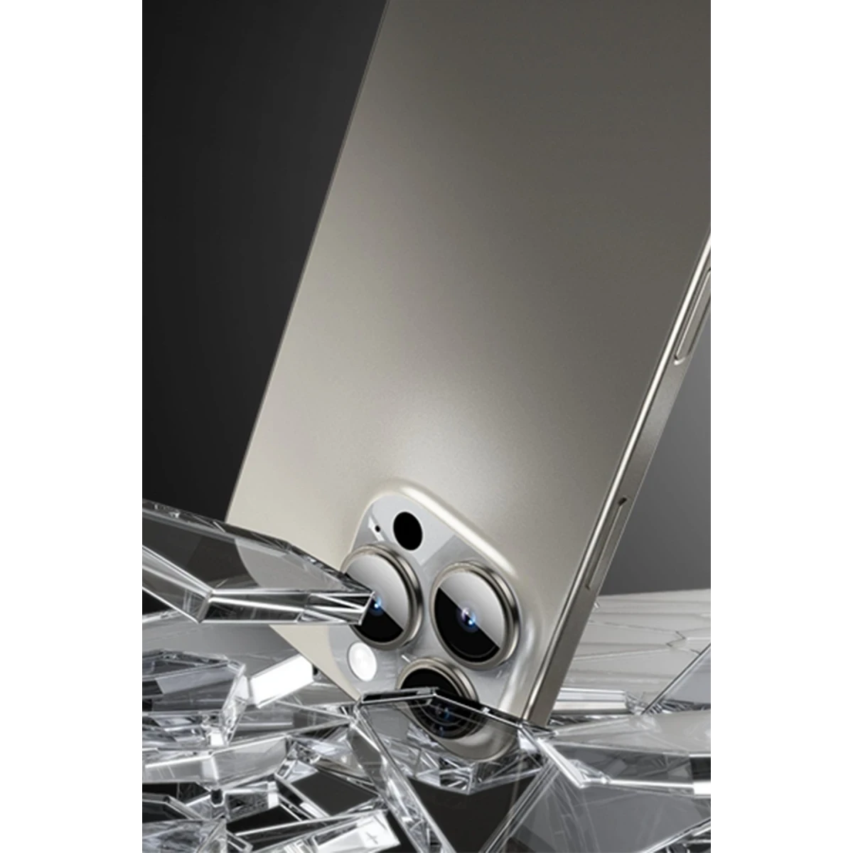 Yesido Apple iPhone 16 WB52 Metal Kamera Lens - Gümüş