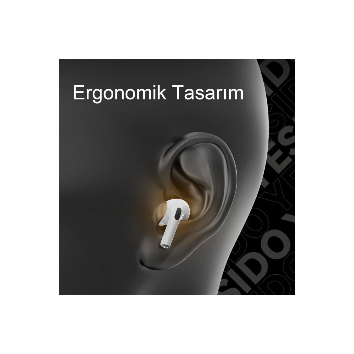 Yesido JB23 BT 5.3 TWS Kablosuz Airpods Kulaklık - Beyaz