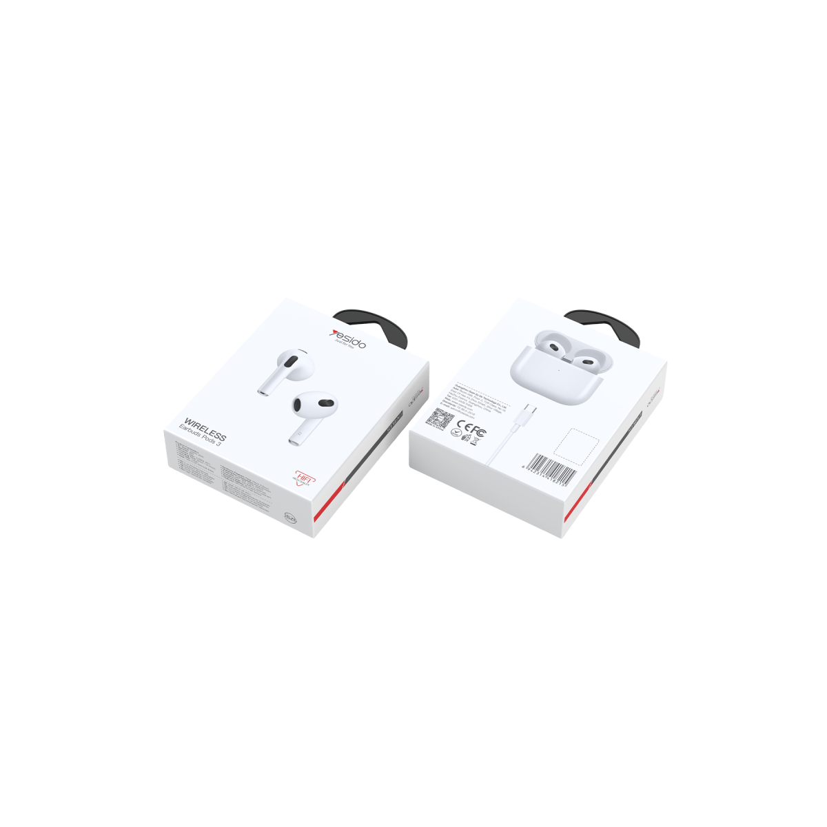 Yesido JB26 BT 6.0 TWS Airpods Kablosuz Kulaklık - Beyaz