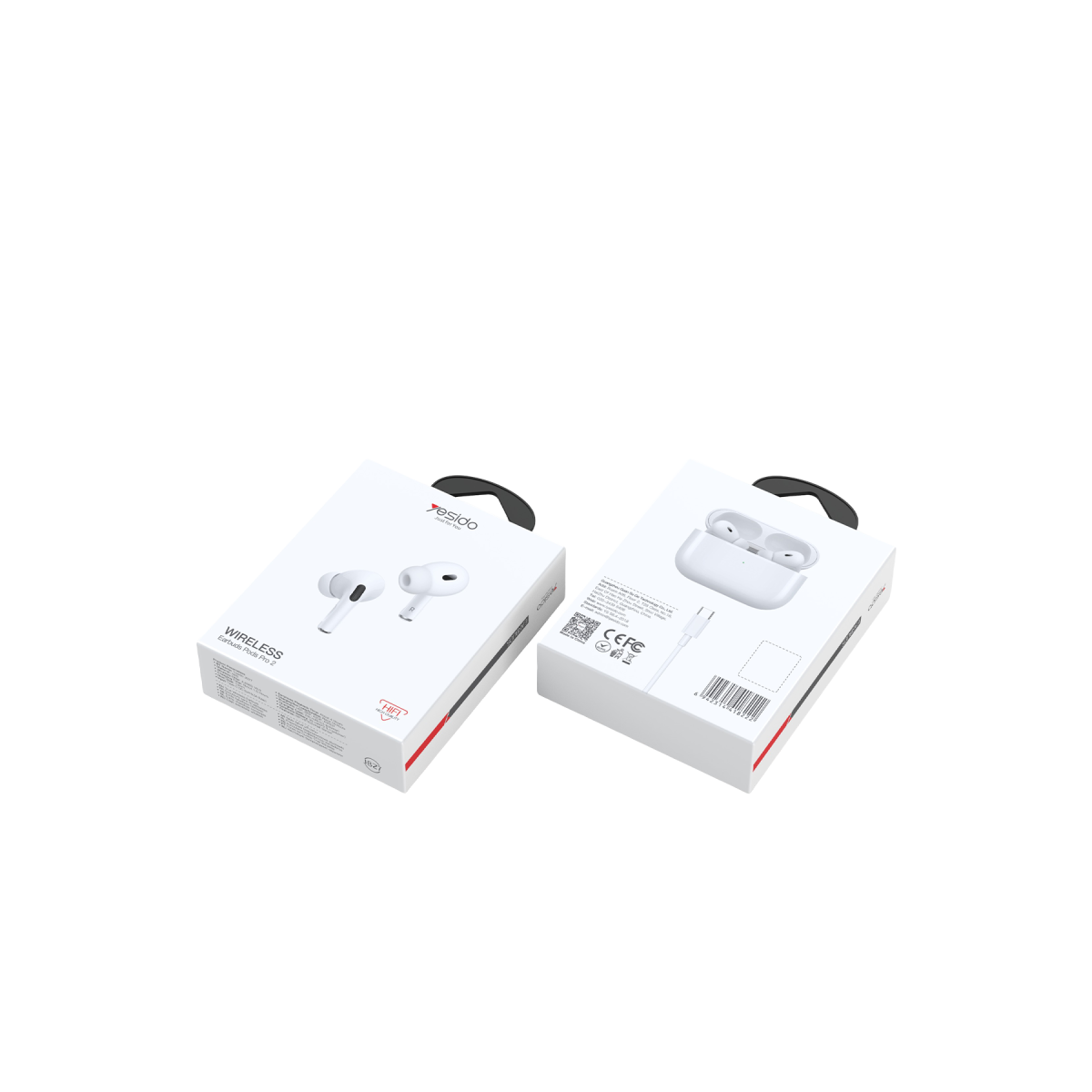 Yesido JB27 BT 6.0 TWS Airpods Kablosuz Kulaklık - Beyaz