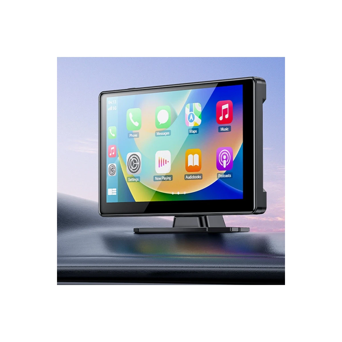 Yesido KM18 9inç BT 5.2 Wifi FM Aux AirPlay ve Android Auto Destekli Ekstra Ön ve Arka Kameralı CarPlay - Siyah