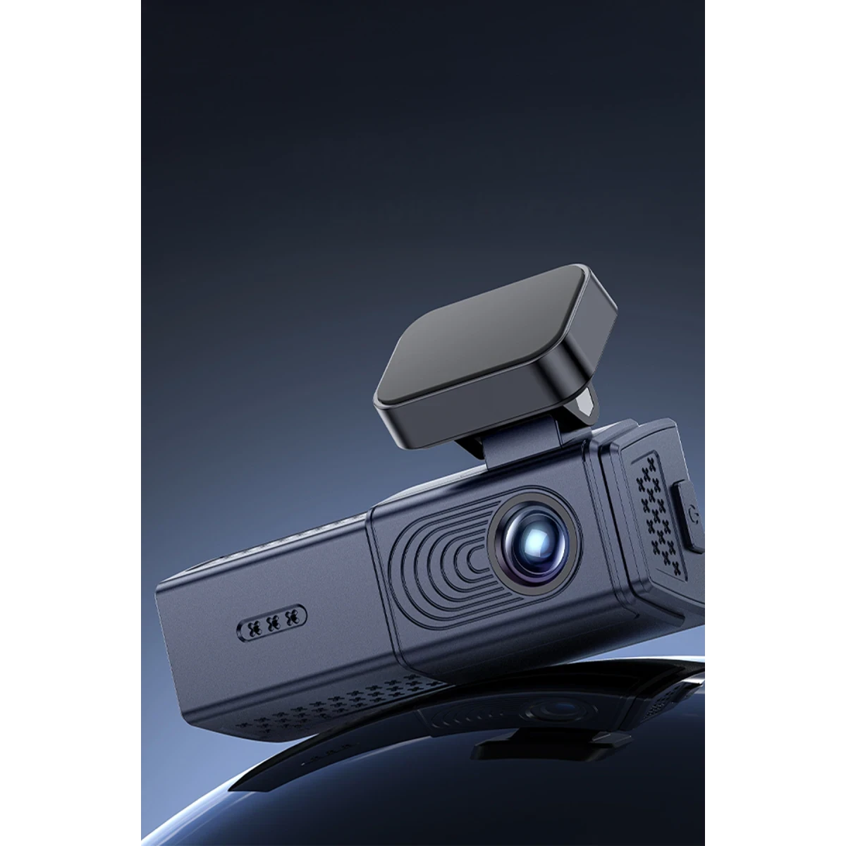 Yesido KM22 1080 Full HD Çift Kameralı Sony Sensörlü Gece Görüşlü G-Sensor Destekli Araç İçi Kayıt Cihazı – Siyah