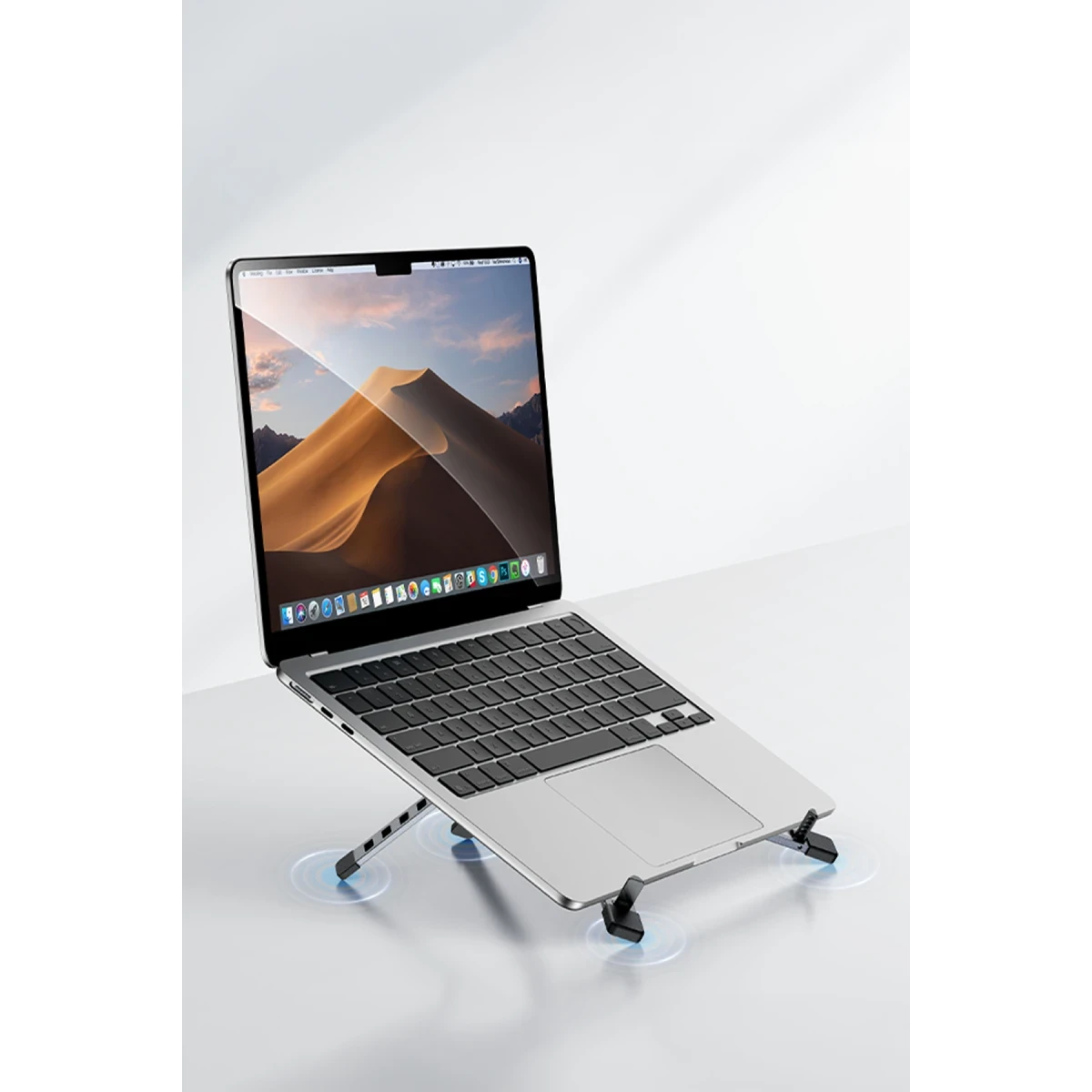 Yesido LP10 Ayarlanabilir Masaüstü Laptop Standı - Gümüş