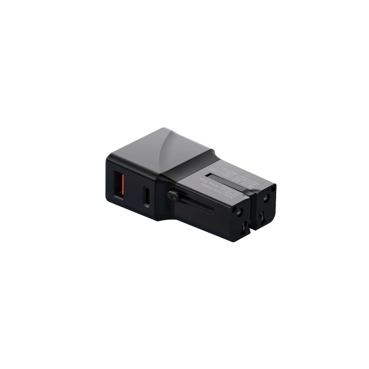 Yesido MC17 20W Type-C ve 20W Usb Çıkışlı PD Şarj Adaptörü - Siyah