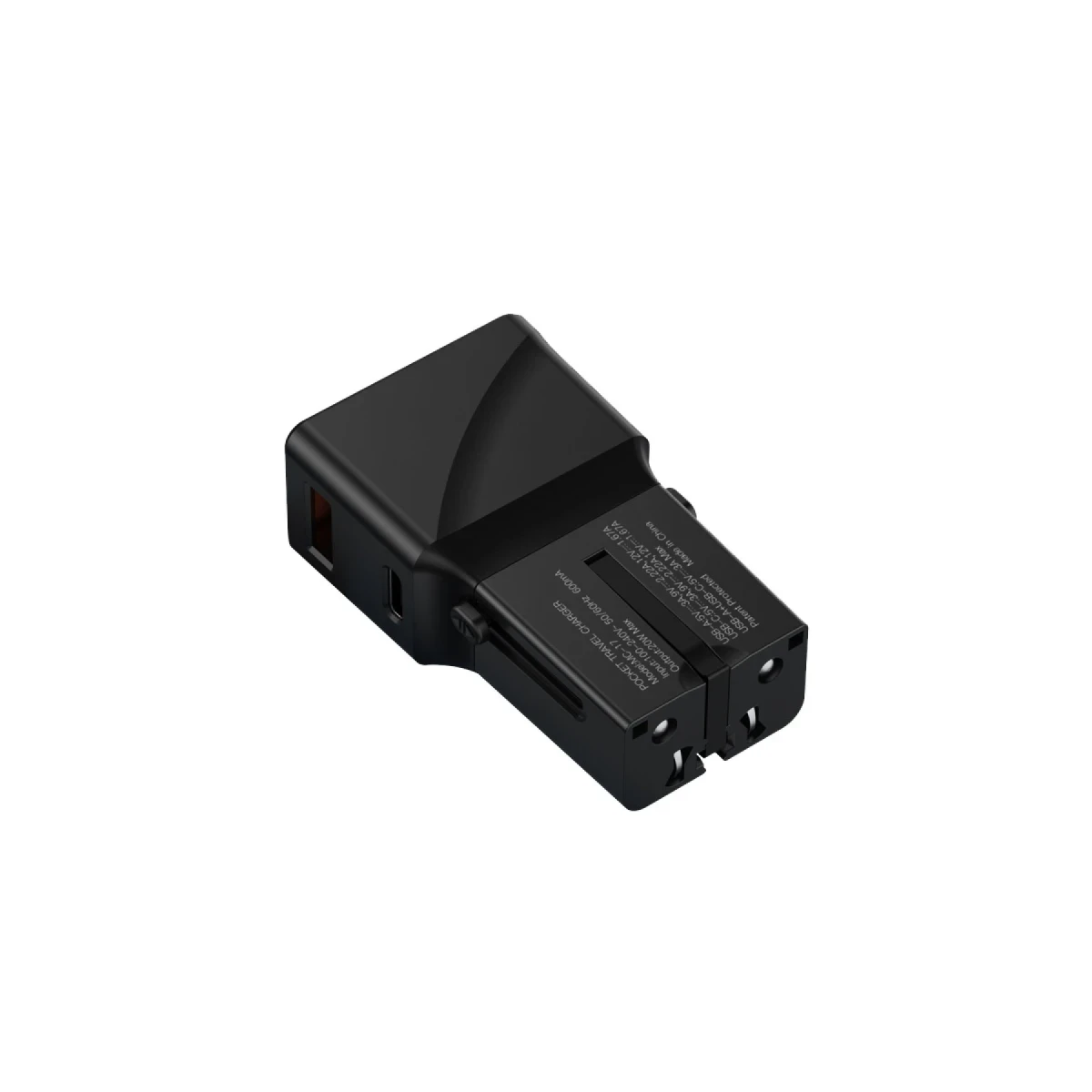Yesido MC17 20W Type-C ve 20W Usb Çıkışlı PD Şarj Adaptörü - Siyah