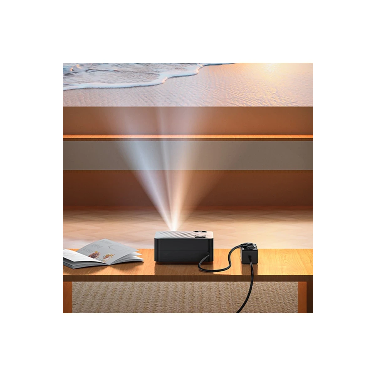 Yesido MC35 2500W 1.5M Ekstra 2 Adet 18W USB ve 2 Adet 20W Type-C Çıkışlı Priz Uzatıcı - Siyah
