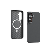 Yesido Samsung Galaxy S24 Plus PC09 Elegance Deri Magsafe Kapak - Titan Gri