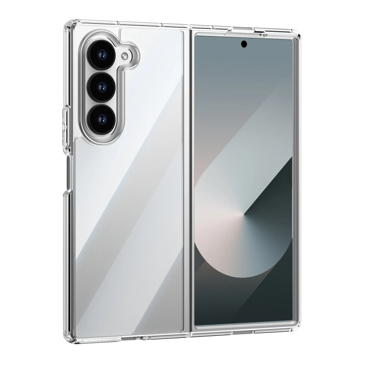 Yesido Samsung Galaxy Z Fold 6 PC03 Ace Şeffaf Magsafe Kapak - Şeffaf