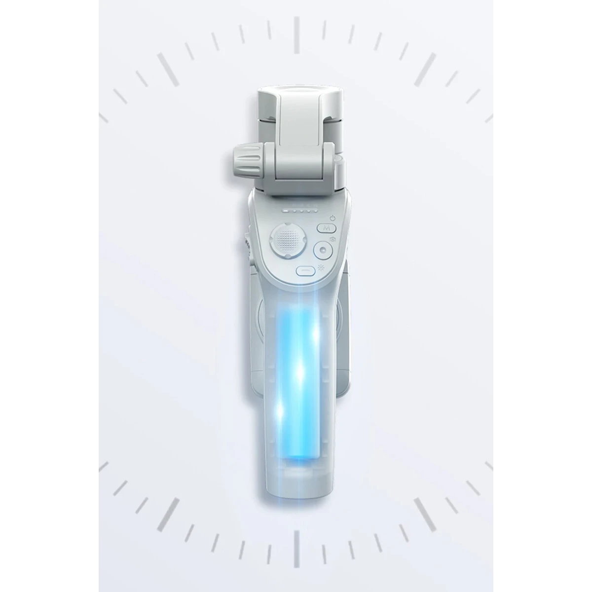 Yesido SF18 360 Derece Otomatik Yüz Takipli Tripodlu BT 5.0 Selfie Gimbal - Gri