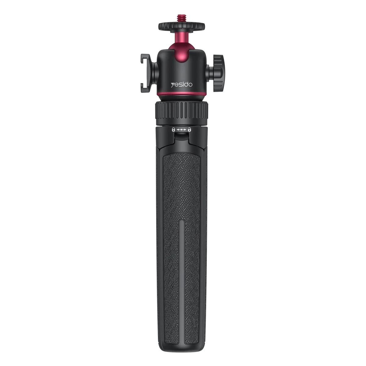Yesido SF26 65cm 360 Derece Ayarlanabilir Canlı Yayın Tripod Telefon Tutucu - Siyah
