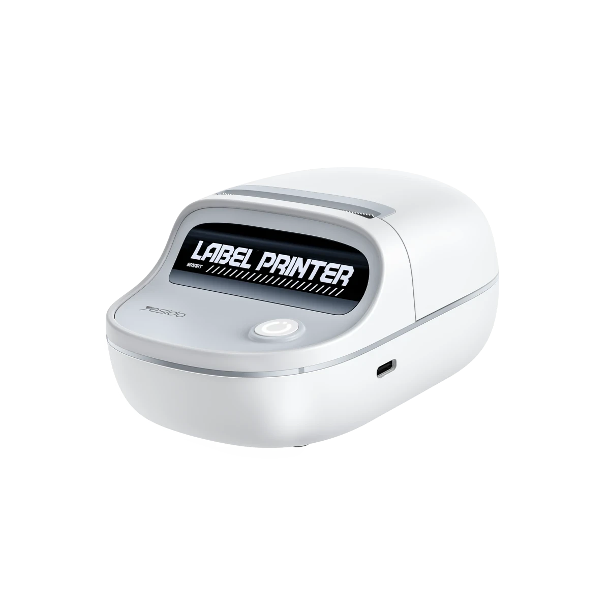 Yesido SP10 Bluetooth Destekli Taşınabilir Termal Etiket ve Barkod Yazıcı - Siyah