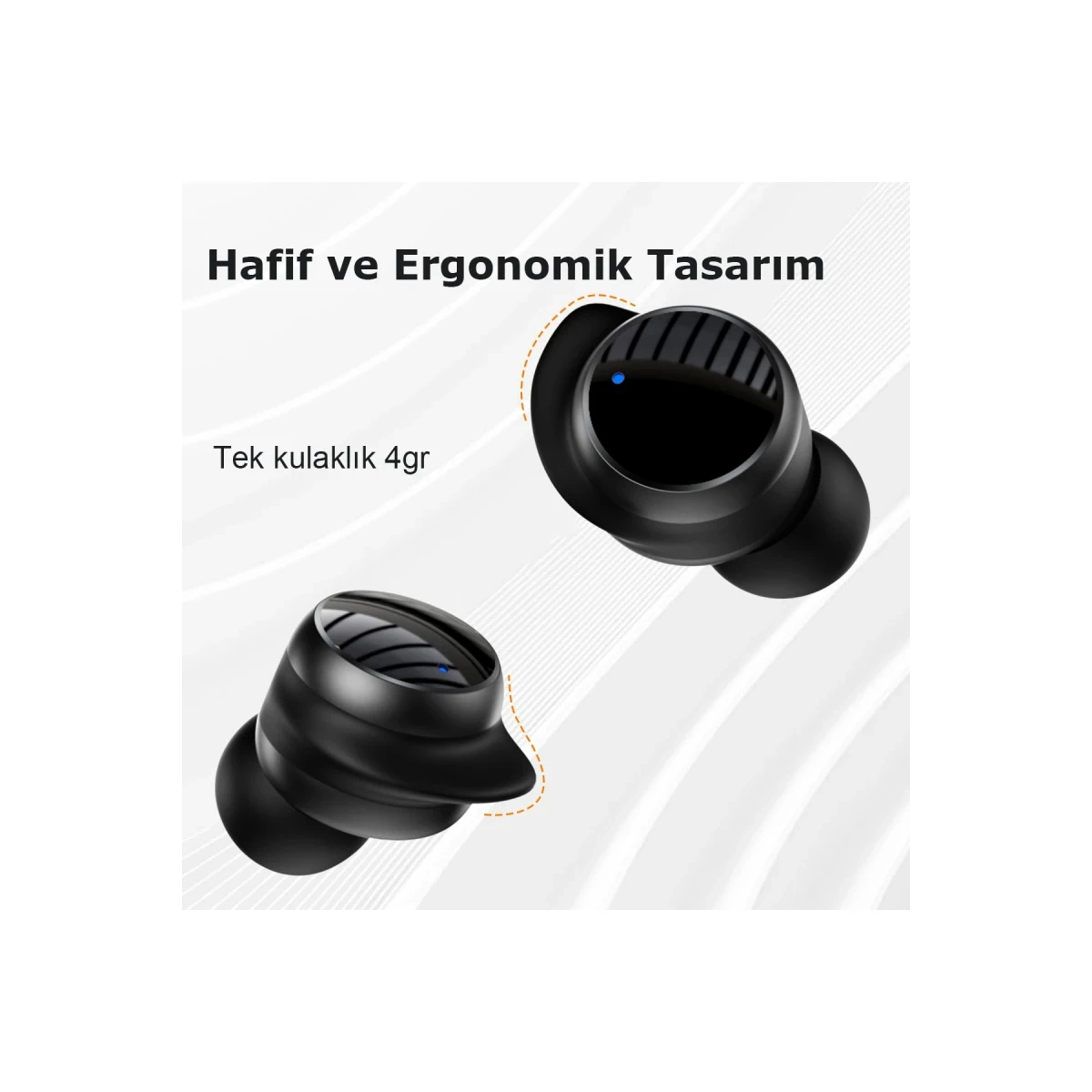 Yesido TWS20 Kablosuz Airpods Kulaklık - Siyah