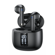 Yesido TWS22 BT 5.3 Dijital Şarj Göstergeli Kablosuz TWS Airpods Kulaklık - Siyah