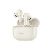 Yesido TWS28 Aktif Gürültü Engelleyici Özellikli BT 5.3 Kablosuz Airpods Kulaklık - Krem