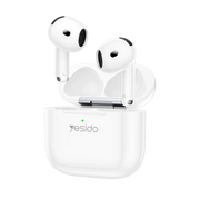Yesido TWS32 BT 5.4 Aktif Gürültü Engelleyici Özellikli Kablosuz Airpods Kulaklık - Beyaz