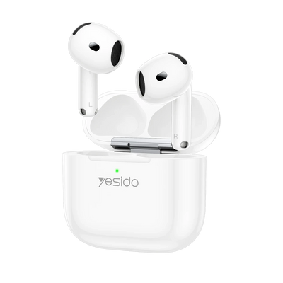 Yesido TWS32 Bluetooth 5.4 ANC Aktif Gürültü Engelleme Özellikli Kablosuz Kulaklık - Beyaz