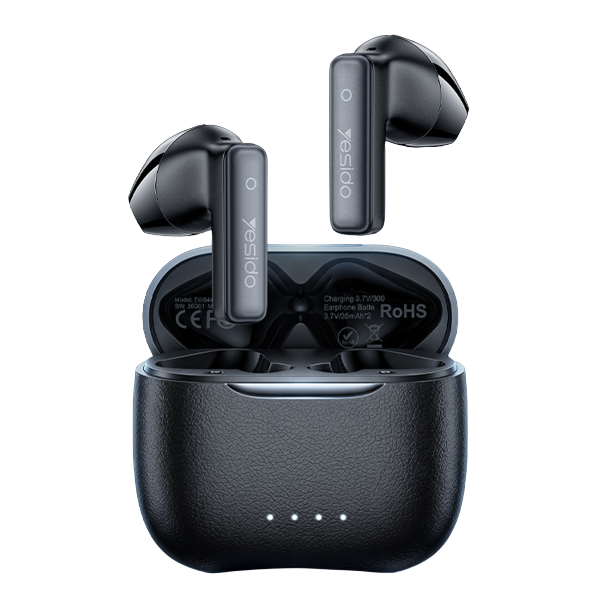 Yesido TWS44 Bluetooth 6.0 ENC Özellikli TWS Kablosuz Kulaklık - Siyah