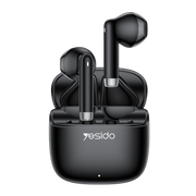 Yesido TWS48 Bluetooth 6.0 Destekli Kablosuz Kulaklık - Siyah