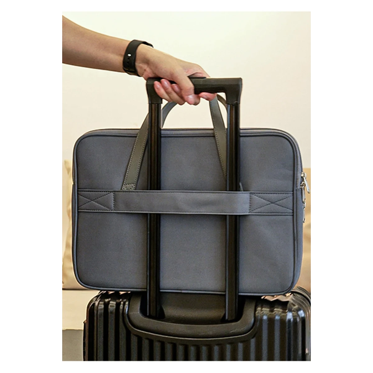 Yesido WB35 Fjallraven 600D Kumaşlı 14 inç Laptop Çantası - Gri