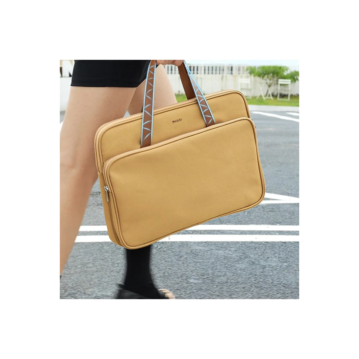 Yesido WB36 Fjallraven 600D Kumaşlı 16 inç Laptop Çantası - Sarı