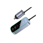 Yesido Y53 2 Adet 30W PD Type-C ve 3 Adet 17W Usb Araç Şarj - Siyah