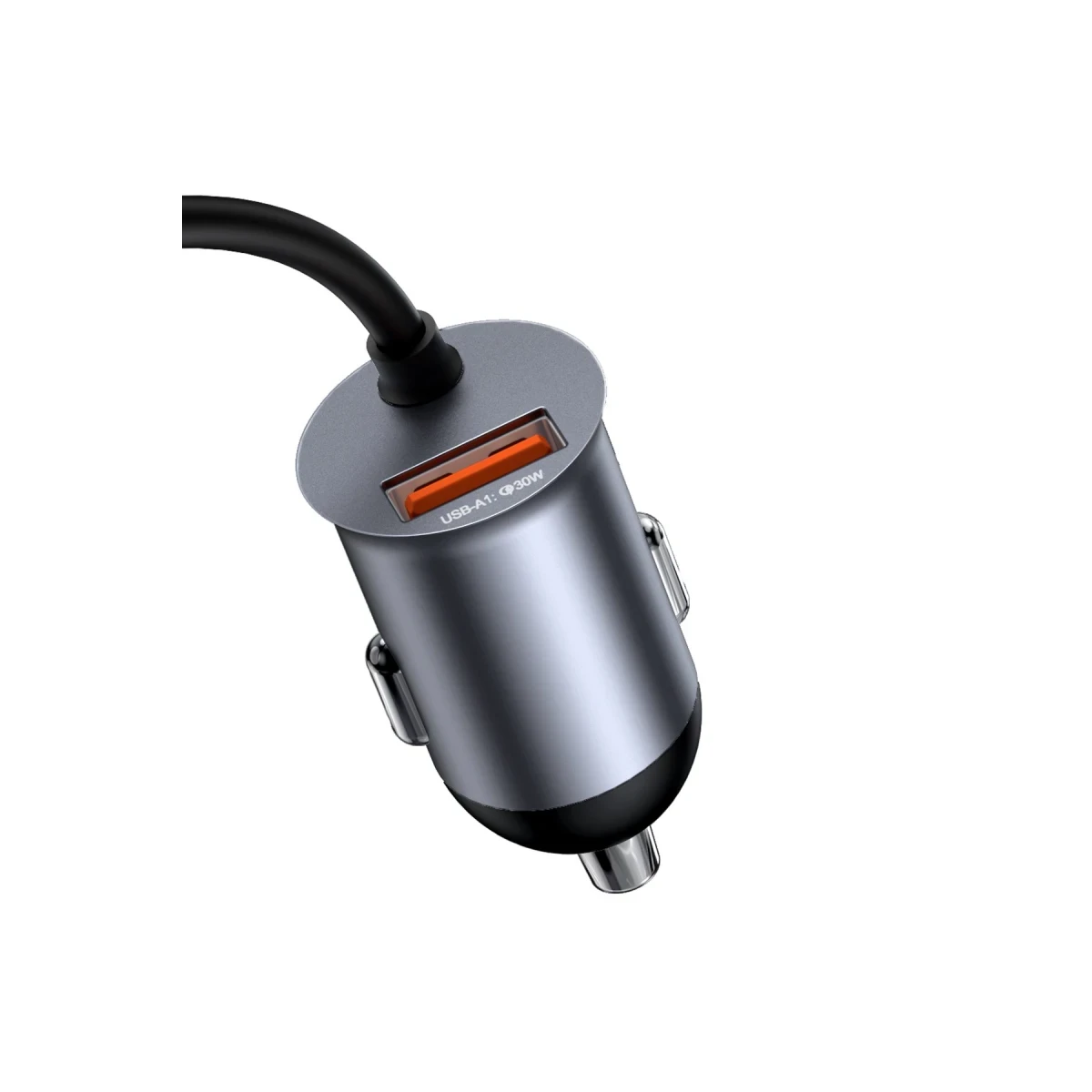 Yesido Y53 2 Adet 30W PD Type-C ve 3 Adet 17W Usb Araç Şarj - Siyah