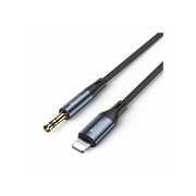 Yesido YAU35 Lightning to Aux Kablo 1M - Siyah