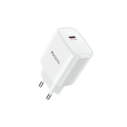 Yesido YC01E 20W Type-C Çıkışlı PD Hızlı Şarj Cihazı - Beyaz
