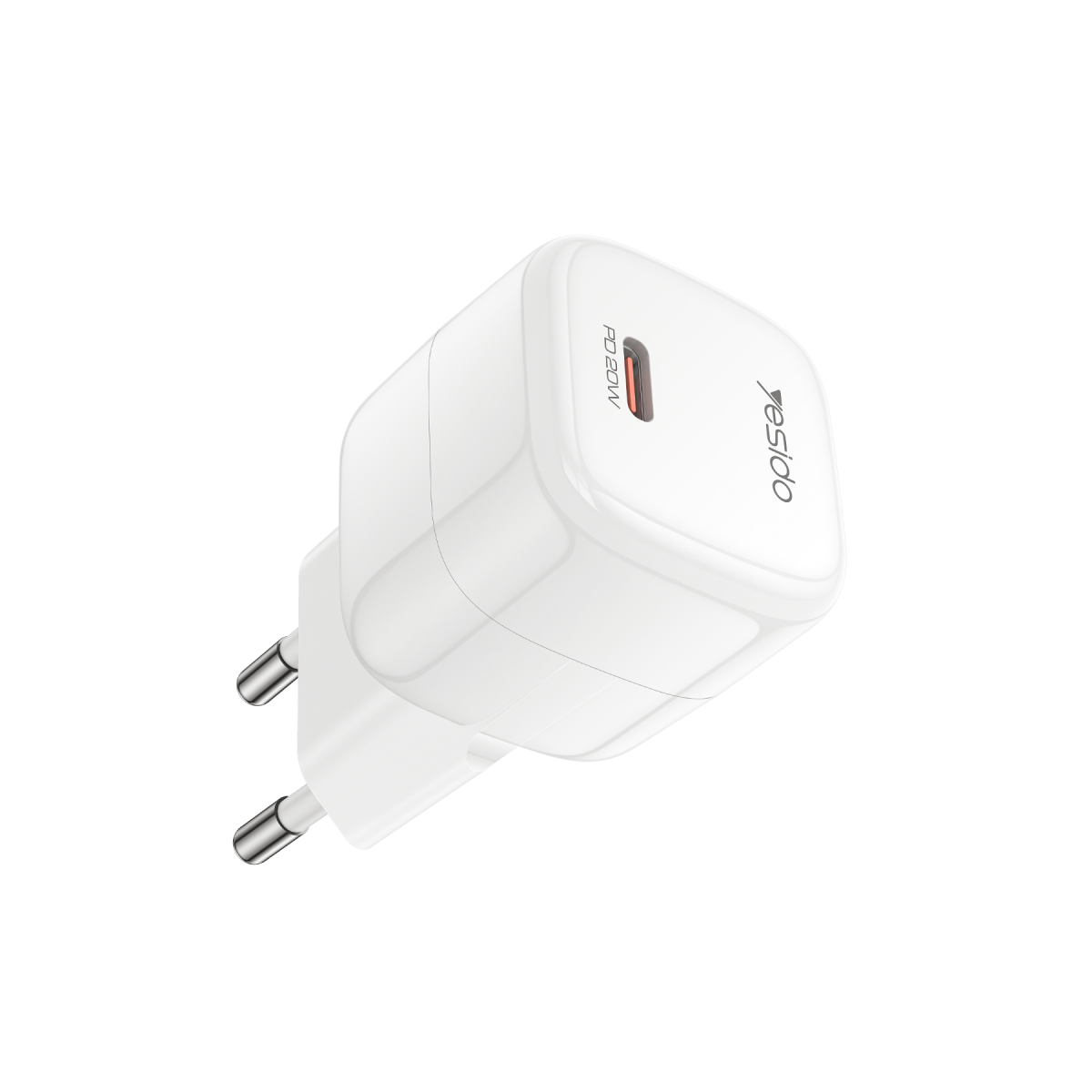 Yesido YC102 20W PD Type-C Hızlı Şarj Cihazı - Beyaz