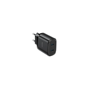 Yesido YC54 2 Adet 20W Type-C Çıkışlı ve 1M 27W Type-C to Lightning Kablolu PD Şarj Cihazı - Siyah