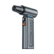 Yesido YF19 Dijital Göstergeli 130.000 RPM Brushless Motorlu 10.000Pa Vakum ve Güçlü Üfleme Özellikli 8000mAh Çift Bataryalı Hava Kompresörü - Siyah