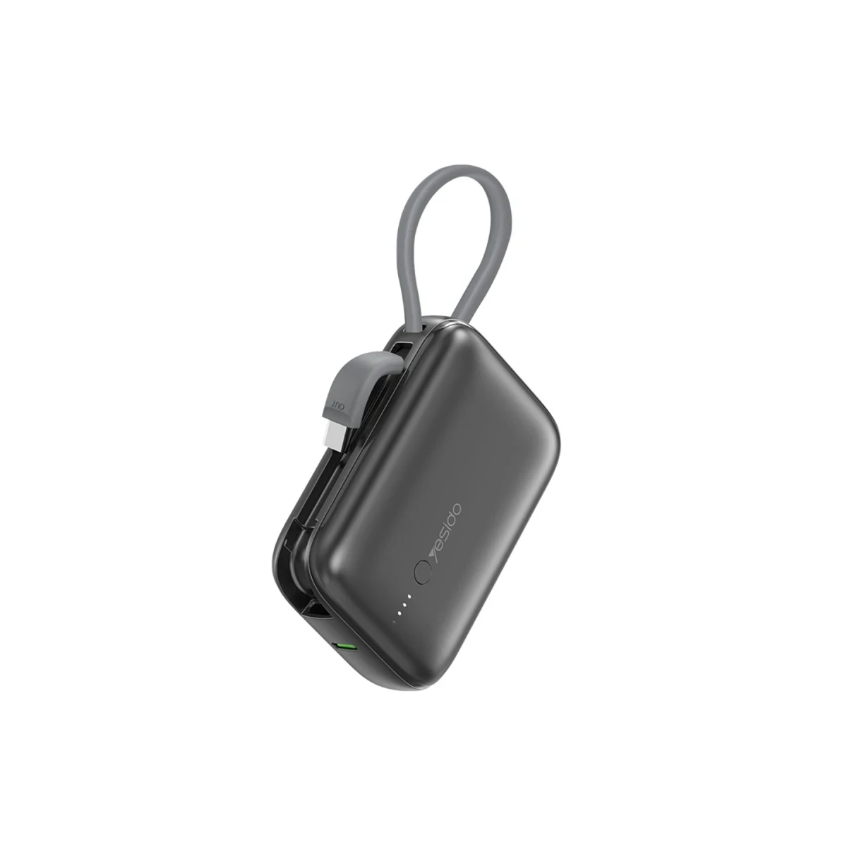 Yesido YP18 10.000 mAh USB3.0 PD Hızlı Şarj Powerbank - Siyah