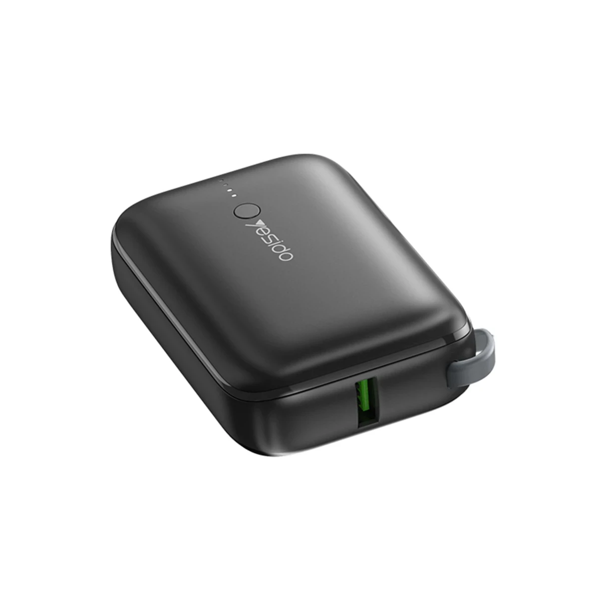Yesido YP18 10.000 mAh USB3.0 PD Hızlı Şarj Powerbank - Siyah