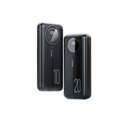 Yesido YP40 10.000 mAh Dijital Göstergeli USB3.0 PD Hızlı Şarj Powerbank - Siyah