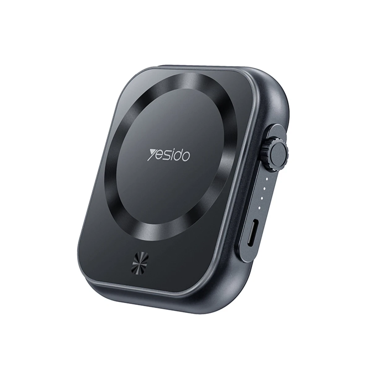 Yesido YP59 5.000 mAh 3in1 20W Type-C Çıkışlı 15W Kablosuz Şarj 3W Kulaklık Şarj ve 2.5W Saat Şarj Destekli PD Hızlı Şarj Magsafe Powerbank - Siyah