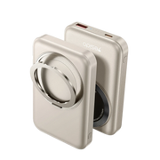 Yesido YP60 10.000 mAh 20W Type-C 18W USB ve 15W Kablosuz Şarj Çıkışlı PD Magsafe Powerbank - Gold