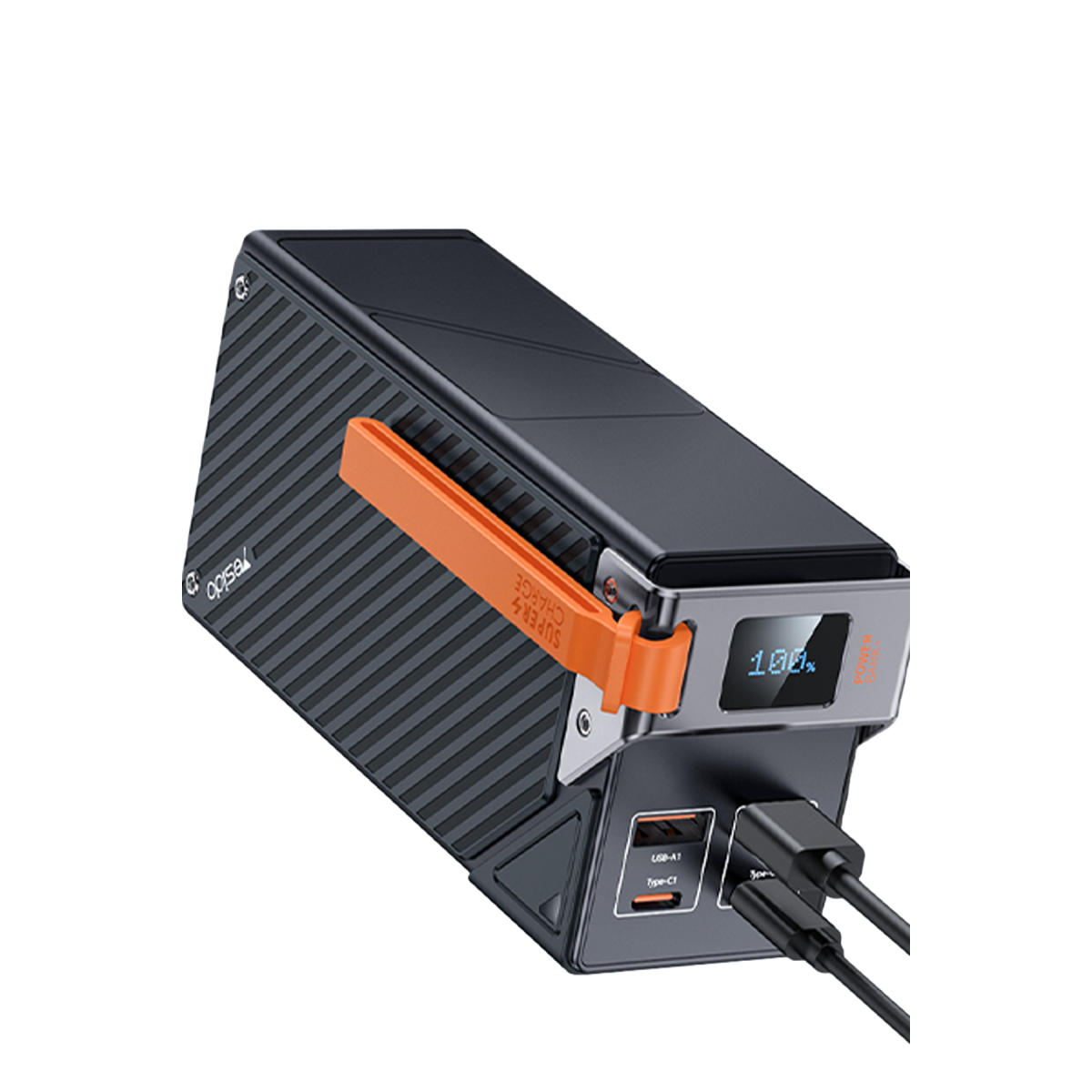 Yesido YP62 30000mAh Hızlı Şarj Powerbank - Siyah