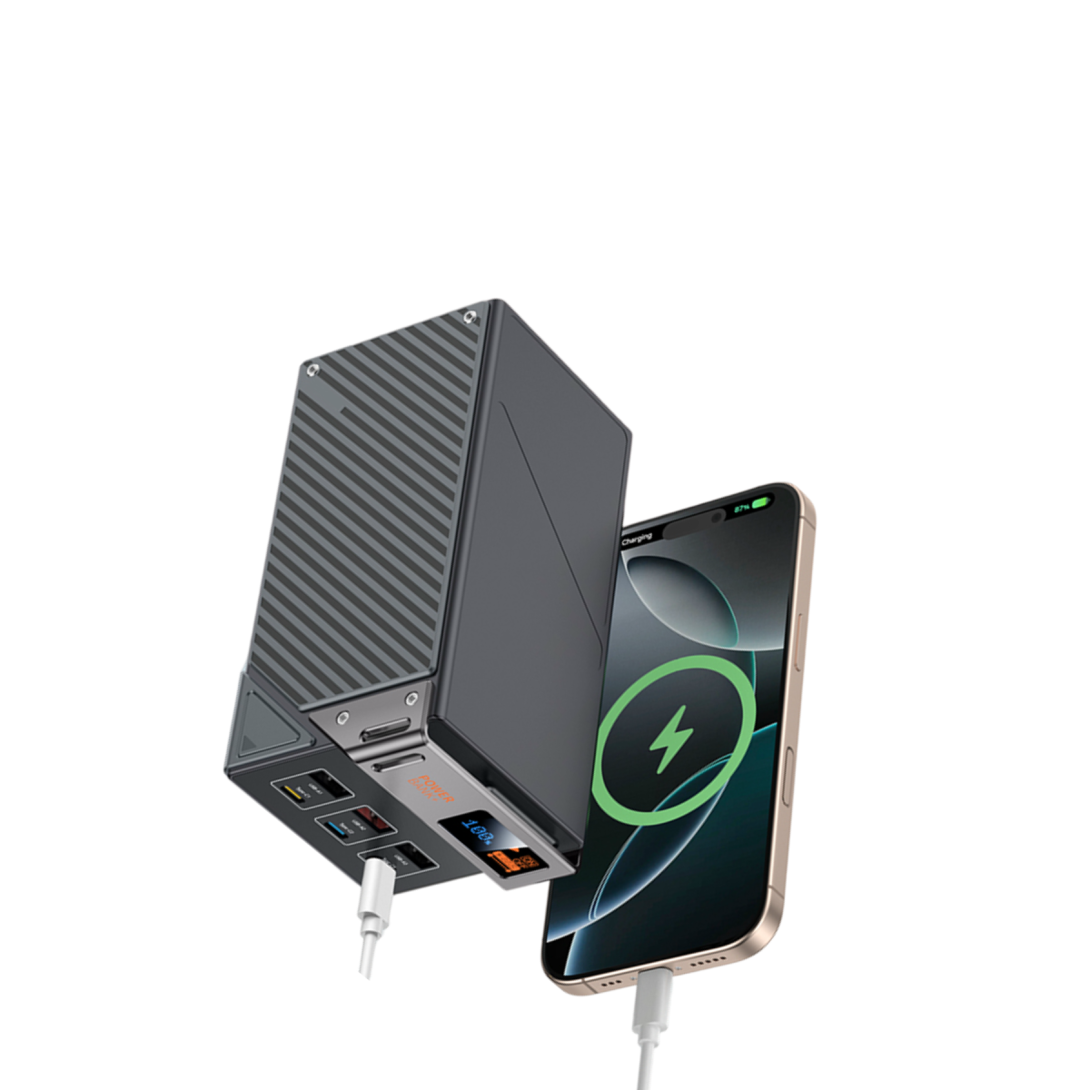 Yesido YP63 50000mAh Hızlı Şarj Powerbank - Siyah