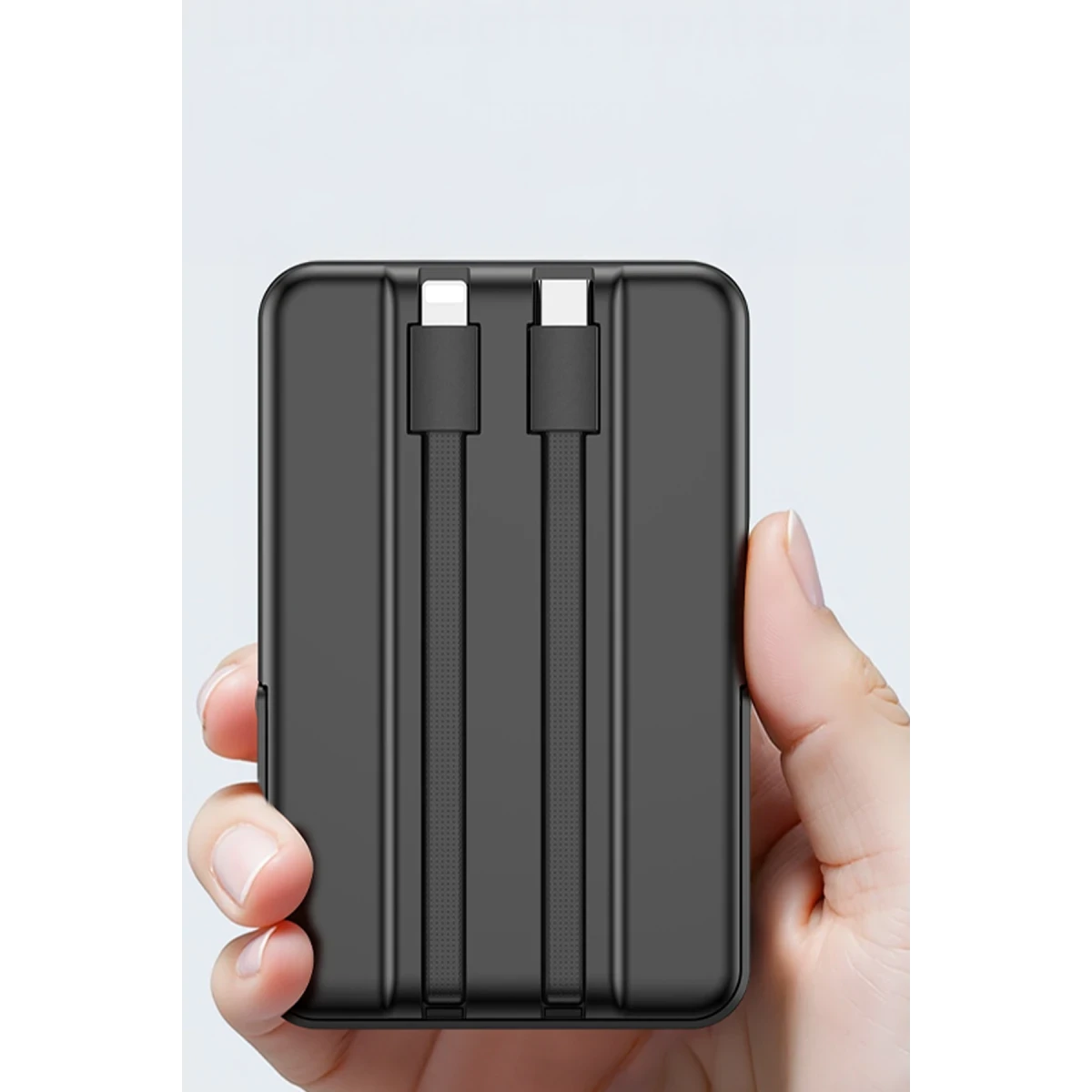 Yesido YP72 Dijital Göstergeli 10.000 mAh Kablosuz Magsafe Powerbank - Siyah