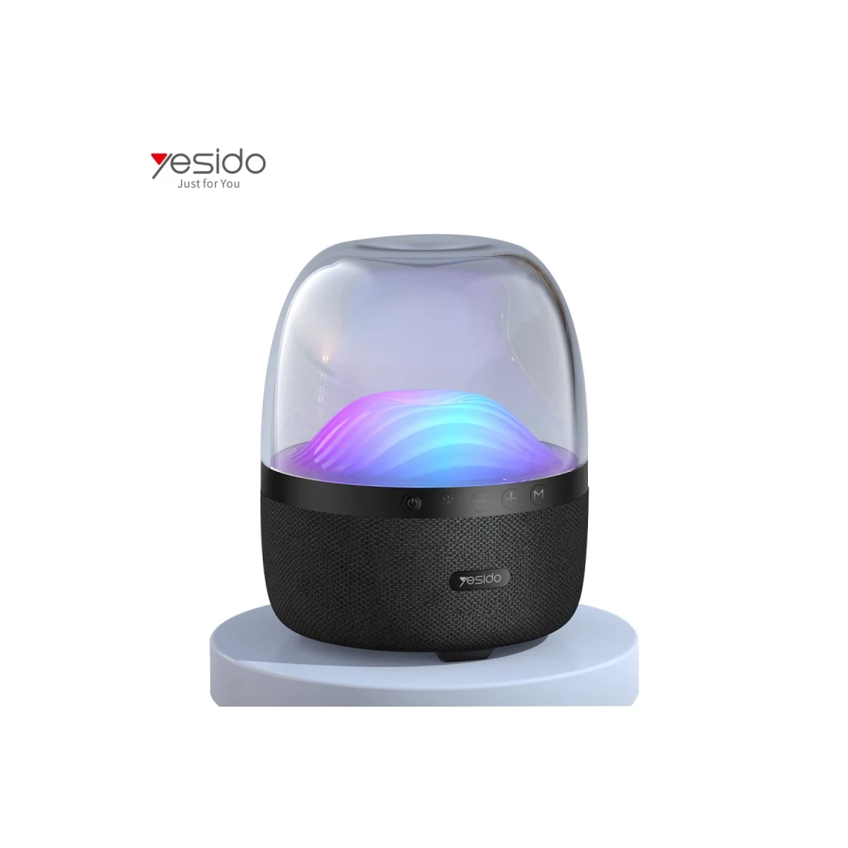 Yesido YSW08 RGB Kablosuz Hoparlör - Siyah