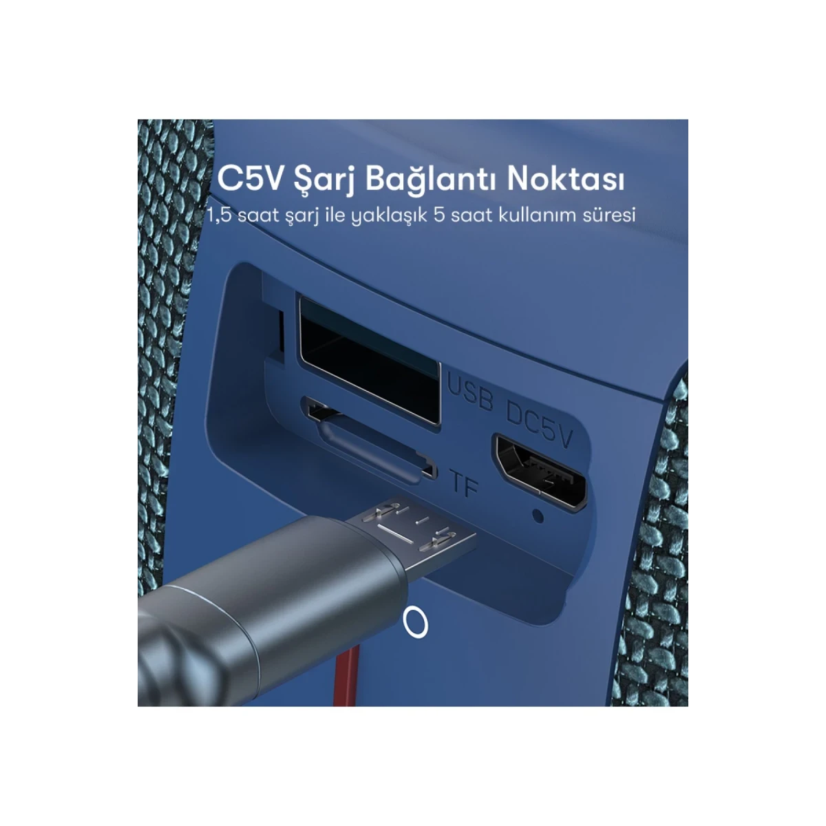 Yesido YSW14 RGB Kablosuz Hoparlör - Siyah