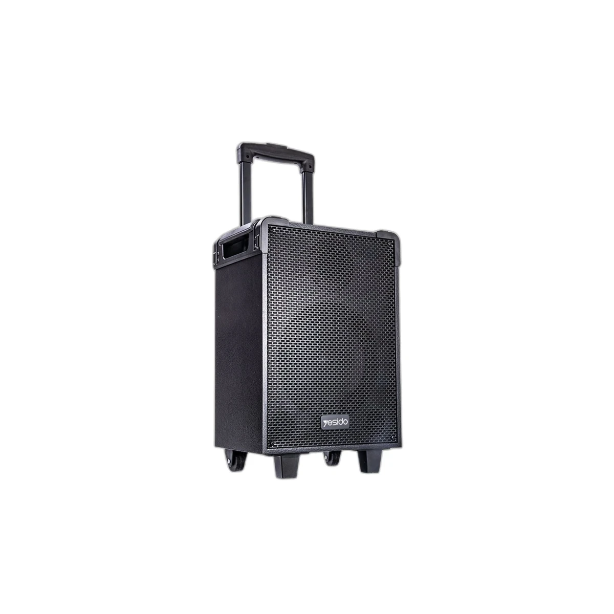 Yesido YSW15 2 Adet Mikrofonlu 8inch 210mm Sürücülü 3.000 mAh Bataryalı Kablosuz Hoparlör - Siyah