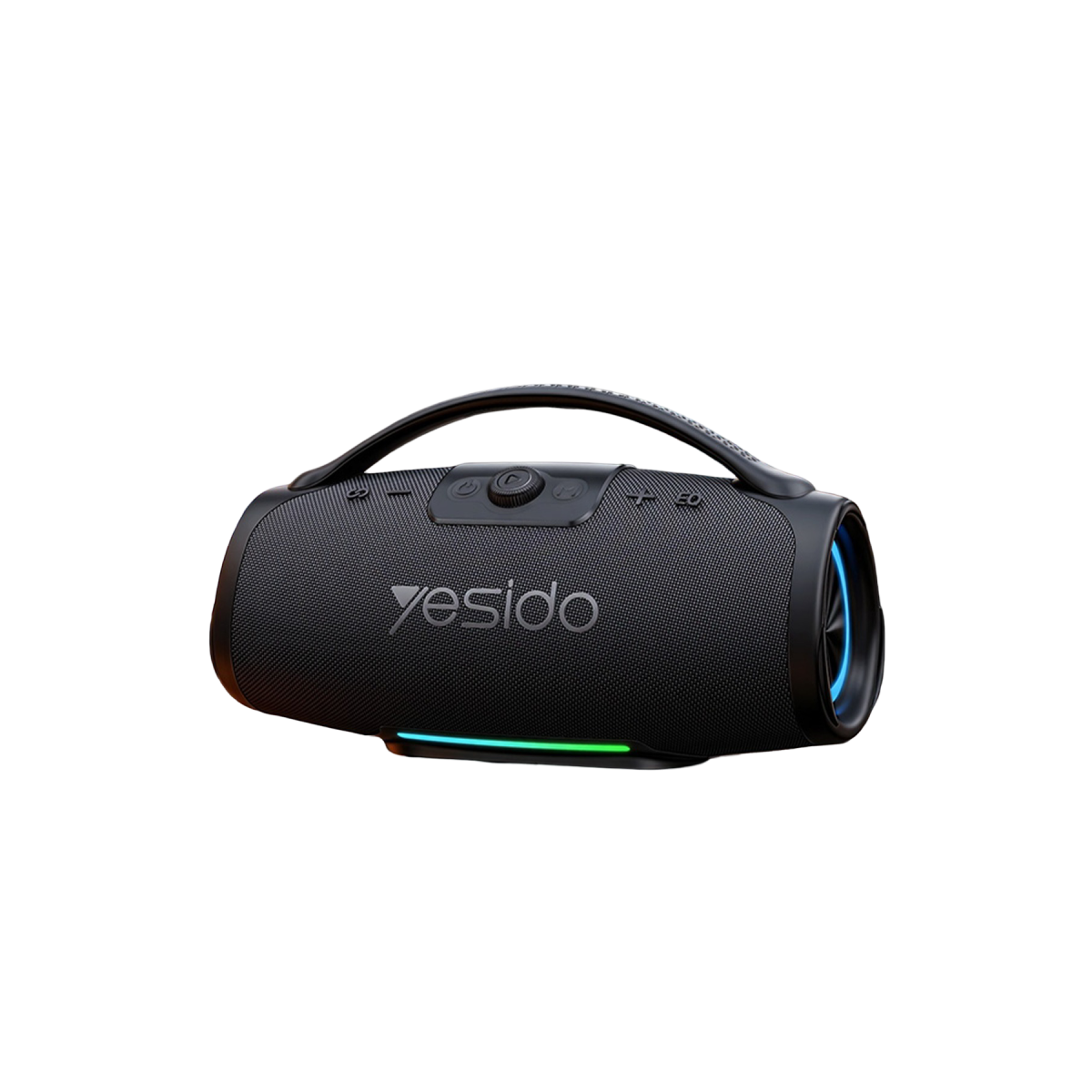 Yesido YSW45 120W RGB Işıklı Karaoke Mikrofonlu Bluetooth Kablosuz Hoparlör - Siyah