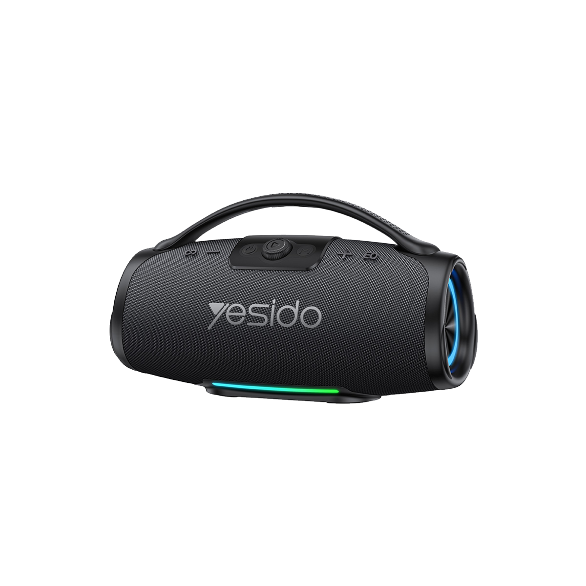 Yesido YSW45 120W RGB Işıklı Karaoke Mikrofonlu Bluetooth Kablosuz Hoparlör - Siyah