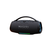 Yesido YSW49 120W RGB Işıklı Bluetooth 5.3 Destekli TWS Özellikli Taşınabilir Kablosuz Hoparlör - Siyah