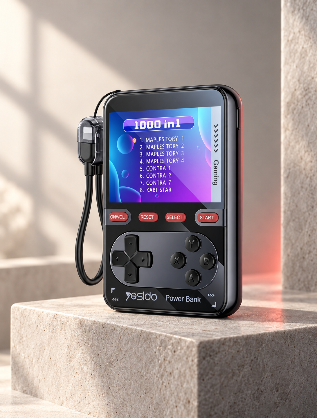 Yesido YP87 retro oyun konsollu powerbank